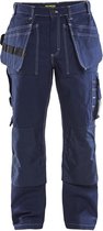Blaklader Pantalon de travail avec genouillères 15301370 Pantalon de travail Craft (Twill) Navy Blue NL: 60 BE: 54