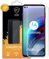 2-Pack Motorola Moto G100 Screenprotectors - MobyDefend Case-Friendly Gehard Glas Screensavers - Glasplaatjes Geschikt Voor Motorola Moto G100