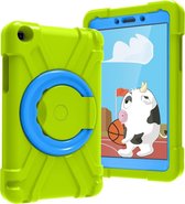 Samsung Galaxy Tab A 8.0 (2019) Hoes - Mobigear - Kidsproof Serie - EVA Schuim Backcover - Groen - Hoes Geschikt Voor Samsung Galaxy Tab A 8.0 (2019)