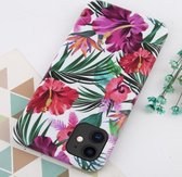 Apple iPhone 11 Hoesje - Mobigear - Design Serie - TPU Backcover - Flowers - Hoesje Geschikt Voor Apple iPhone 11