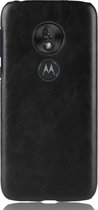 Motorola Moto G7 Play Hoesje - Mobigear - Excellent Serie - Hard Kunststof Backcover - Zwart - Hoesje Geschikt Voor Motorola Moto G7 Play