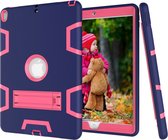 Apple iPad Air 3 (2019) Hoes - Mobigear - Shockproof Serie - Hard Kunststof Backcover - Roze /  Paars - Hoes Geschikt Voor Apple iPad Air 3 (2019)