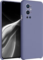kwmobile telefoonhoesje voor OnePlus 9 Pro - Hoesje met siliconen coating - Smartphone case in lavendelgrijs