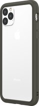Apple iPhone 11 Pro Max Hoesje - Rhinoshield - CrashGuard NX Serie - Hard Kunststof Bumper - Graphite - Hoesje Geschikt Voor Apple iPhone 11 Pro Max