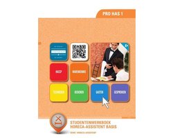 PRO HAS 1 : Studentenwerkboek Horeca-assistent Basis