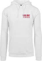 Urban Classics Hoodie/trui -S- Cash Only Wit