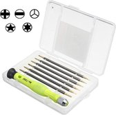 7-in-1 draagbare schroevendraaierset Kit Chrome Vanadium gelegeerd staal Professionele reparatie Handgereedschapset