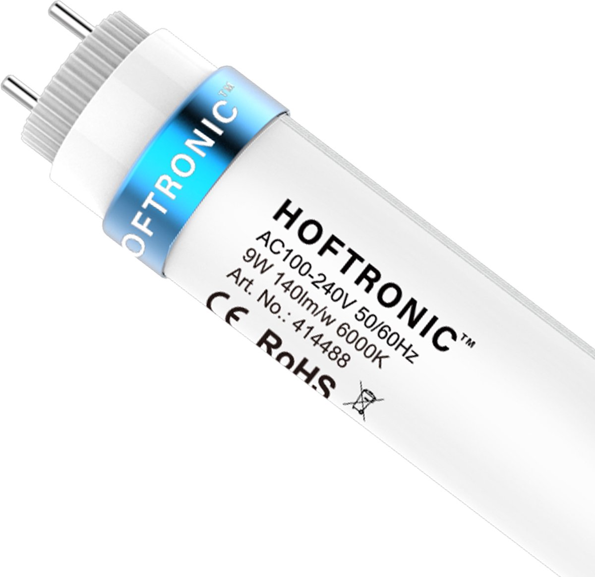HOFTRONIC LED TL Armatuur 60 cm IP65 T8 4000K 9W 1260lm 140lm/W incl. flikkervrije LED buis Koppelbaar kopen? Bestel via