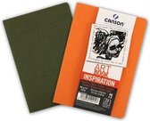 CANSON schetsboek Kunstboek Inspiratie, A5, bruin / beige
