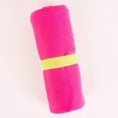 Sneldrogende Microvezel Handdoek 50x100cm Roze