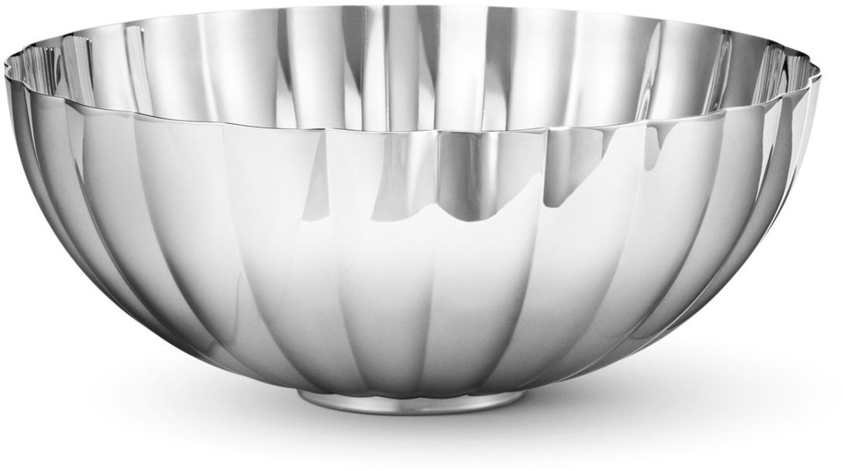 Georg Jensen Bernadotte Schaal Medium - RVS - Ø17,5 cm - Zilver