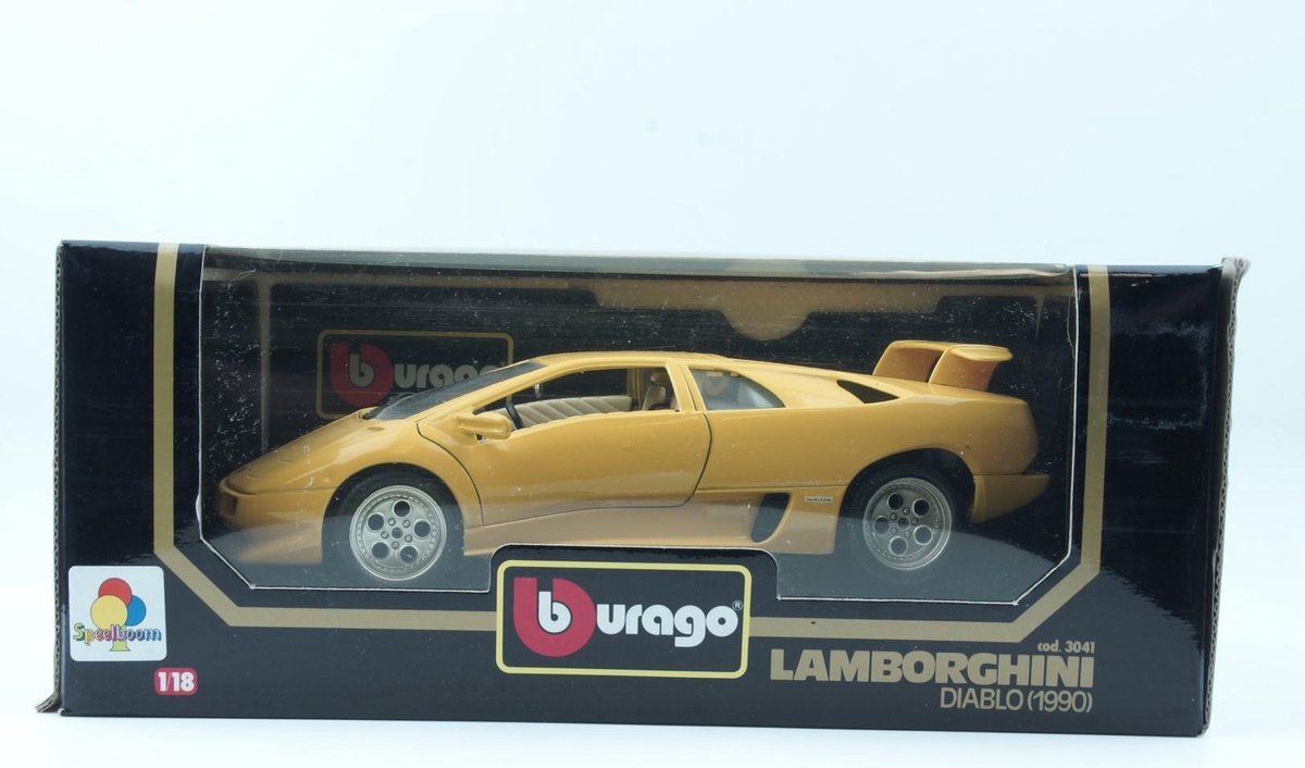 Burago 1:18 - Coche a escala - Lamborghini Diablo 1990