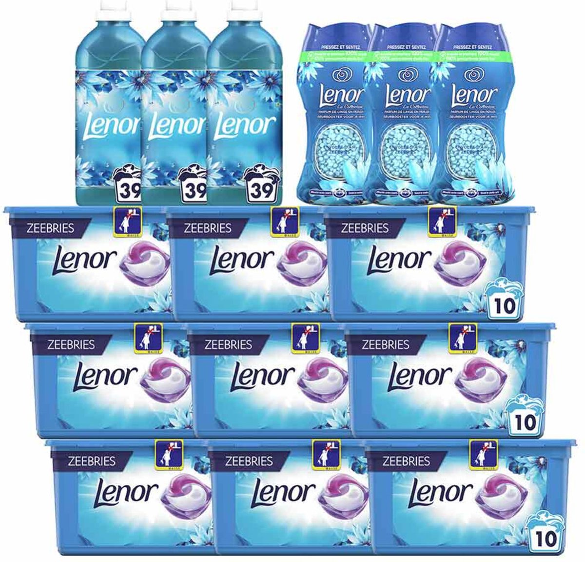 Goedkoopste Lenor Zeebries Was Pakket -pods geurbooster & wasverzachter