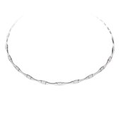 Glow 103.4301.43 Collier Zilver - 43cm