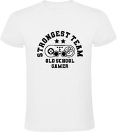 Gamer Heren t-shirt | Wit| Joystick | Controller | Game Console | Computerspel | Game Computer | Videogame | Videospel