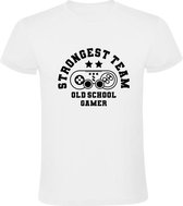 Gamer Heren t-shirt | Wit | Joystick | Controller | Game Console | Computerspel | Game Computer | Videogame | Videospel