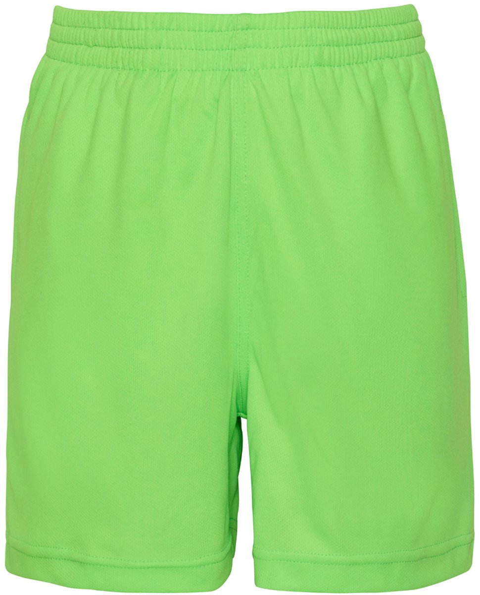AWDis Gewoon Cool Childrens/Kids Sport Shorts (Elektrisch Groen)