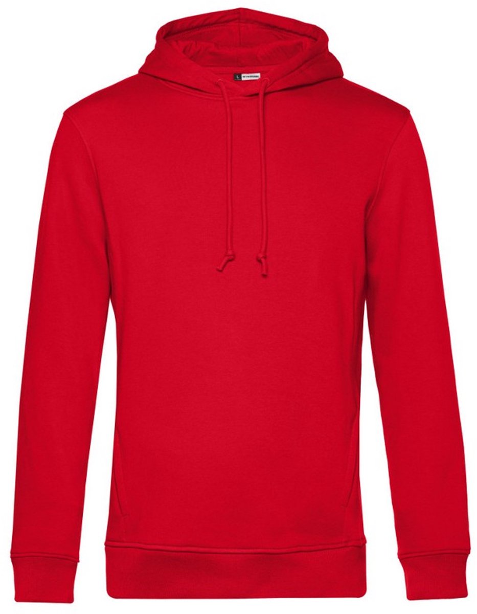 B&C Heren Organische kapperstrui (Rood)