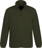 SOLS Heren North Full Zip Outdoor Fleece Jacket (Leger)