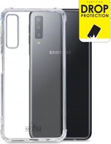 Samsung Galaxy A7 (2018) Hoesje - My Style - Protective Flex Serie - TPU Backcover - Transparant - Hoesje Geschikt Voor Samsung Galaxy A7 (2018)