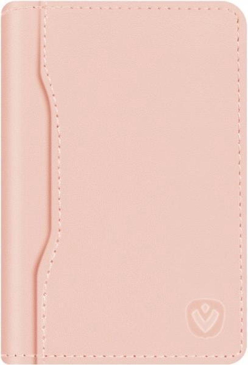 Magnetische Kaarthouder - Openklapbaar - Snap - 5 pasjes - RFID - Roze