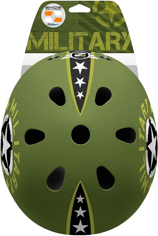 Stamp Helm Skids Control Military Junior Eps/abs Groen Maat 54-60 van Stamp — afbeelding 4