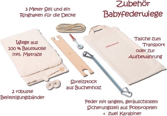 Hobea Baby Hangmat Beige