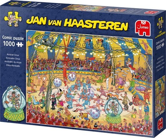 Jan van Haasteren Acrobaten Circus puzzel - 1000 stukjes