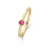 Violet Hamden Venus Dames Ring Zilver - Goudkleurig - 17.25 mm / maat 54