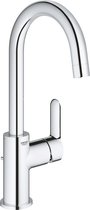 GROHE BauEdge wastafelkraan L-size - Hoge draaibare uitloop - Met waste - chroom