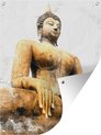 Buddha 2.0 - EB-tuinposter los doek - 3:4 - 1-