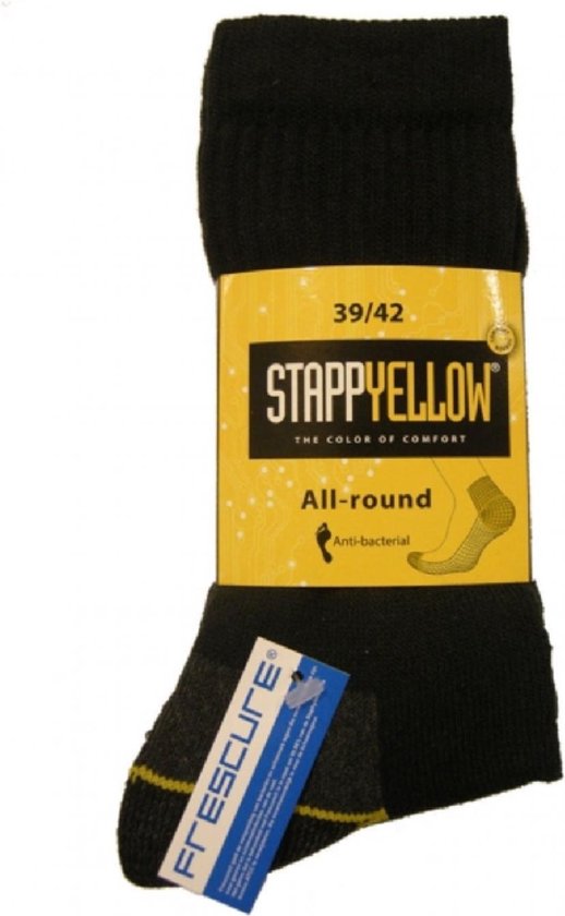 Stapp Yellow thermo werksokken 2 paar - van Eck Beenmode