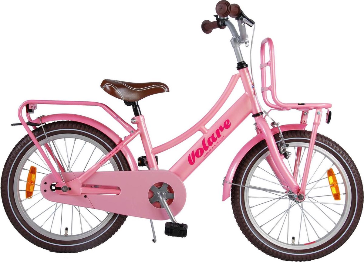 Volare Excellent Kinderfiets Meisjes Roze 18 Inch 95% afgemonteerd - Foto 5