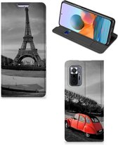 Hoesje Xiaomi Redmi Note 10 Pro Wallet Case Eiffeltoren Parijs