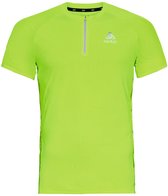 ODLO Trail Shirt Half-Zip Heren - sportshirts - groen - Mannen