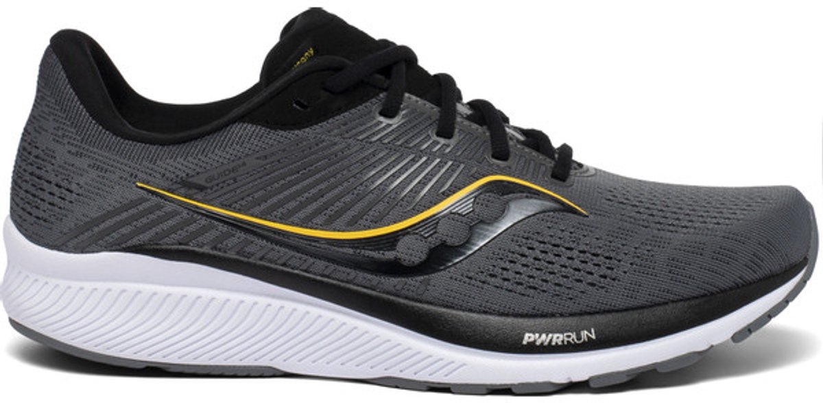 Saucony Guide 14 Heren Sportschoenen donkergrijs