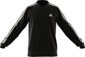 adidas Essentials Sweatshirt Heren - sportshirts - zwart - maat L