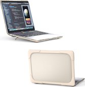 Case geschikt voor Apple MacBook Pro 13 (2020) - Mobigear - Shockproof Serie - Hardcover - Goud - Geschikt voor Apple MacBook Pro 13 (2020) Cover