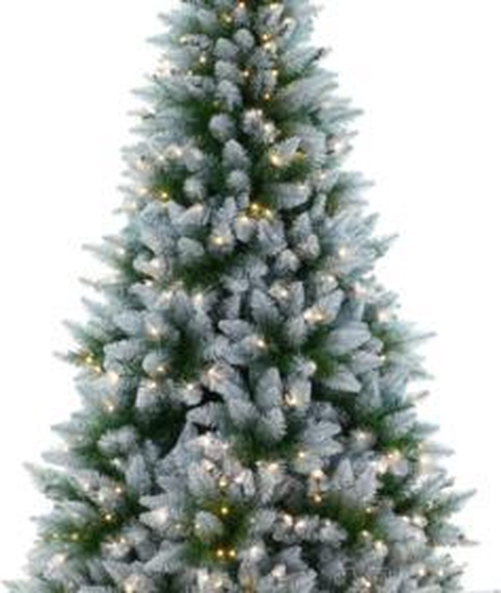 Holiday Tree - Kerstboom Frosted Allison 225 cm met Warm Led verlic...