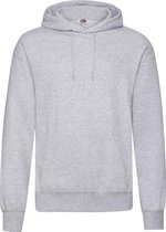 Sweat à capuche Fruit Of The Loom homme ( Grijs chiné)