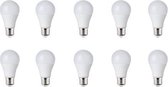LED Lamp 10 Pack - E27 Fitting - 10W Dimbaar - Helder/Koud Wit 6400K