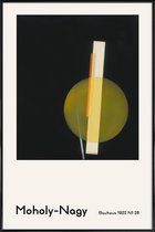 JUNIQE - Poster in kunststof lijst László Moholy-Nagy - Bauhaus 1922