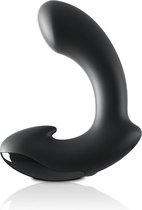 Silicone P-spot Massager - Black - Butt Plugs & Anal Dildos - Anal Vibrators
