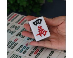 Professionele Mahjong stenen set - Grote 44mm XXXL competitie kwaliteit