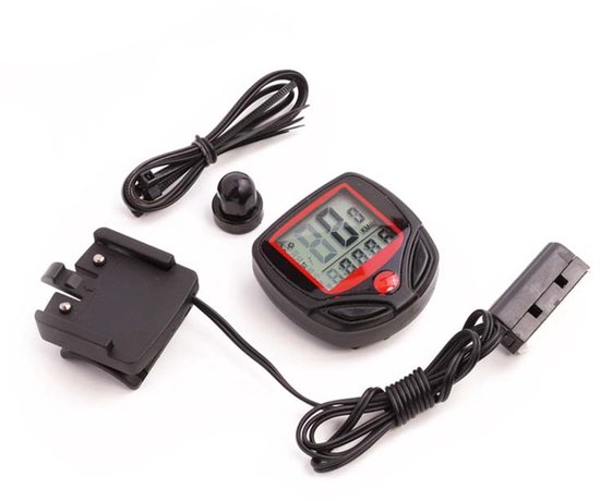 Fiets Computer Met LCD Kilometerstand Snelheidsmeter