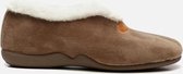 Basicz Pantoffels taupe Textiel - Dames - Maat 41