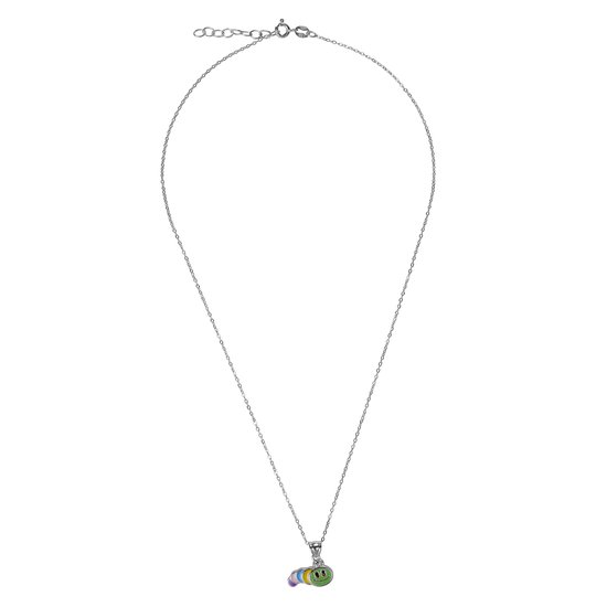 Orphelia ZH-7453 - Ketting + Hanger Rups - Zilver 925 - 42 cm