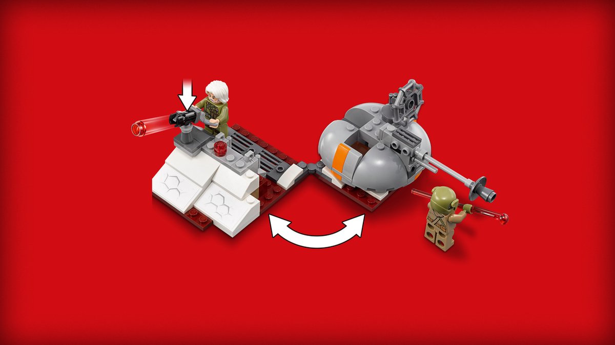 LEGO Star Wars Verdediging van Crait 75202 — afbeelding 7