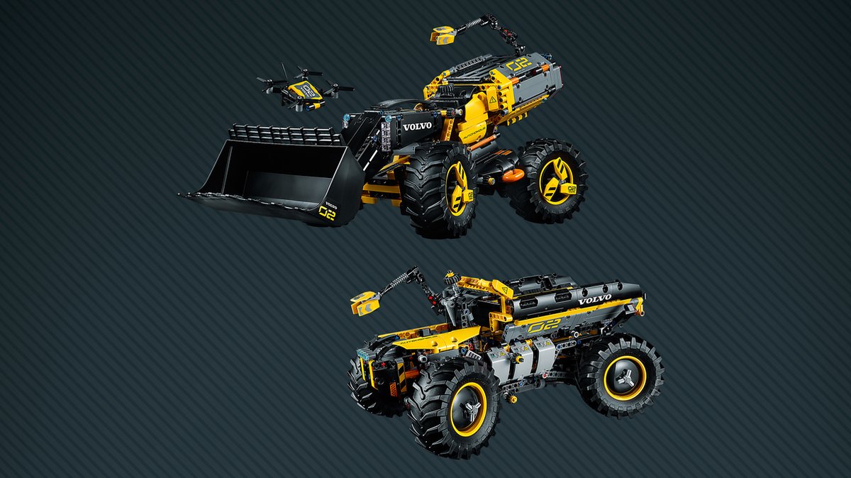 LEGO Technic Volvo Concept wiellader ZEUX 42081 — cadeau in Spellen & Speelgoed - foto 8