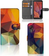 Leuk Hoesje Samsung Galaxy Xcover 5 | Xcover 5 Enterprise Edition Smartphone Cover Polygon Color